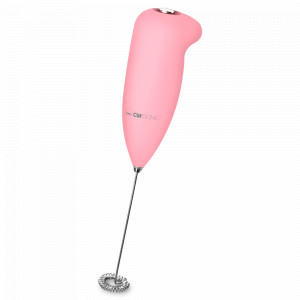 Капучинатор, 22,5 см, пластик, нержавеющая сталь, розовый, CLATRONIC, Германия, CLATRONIC (Германия)