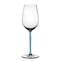 Бокал для белого вина RIESLING / ZINFANDEL LIGHT BLUE, ручная работа, 395 мл, 25 см, хрустальное стекло, серия Fatto A Mano, RIEDEL, Австрия, 