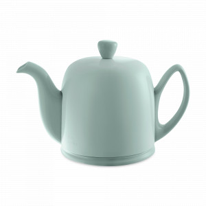 Чайник заварочный с колпаком, 700 мл, на 4 чашки, фарфор, нержавеющая сталь, зеленый, серия Salam, GUY DEGRENNE, Франция, GUY DEGRENNE (Франция)