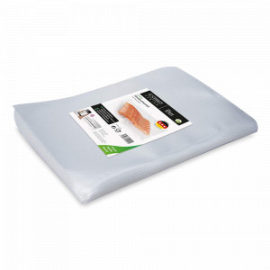 Набор вакуумных пакетов для камерного упаковщика, 100 штук, 25 х 35 см, 70 мкм, полиэтилен, CASO, Германия, Вакуумные пакеты