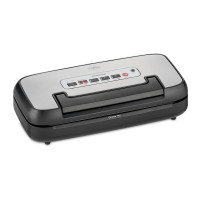 Упаковщик вакуумный, нержавеющая сталь, пластик, стальной, черный, CASO, Германия