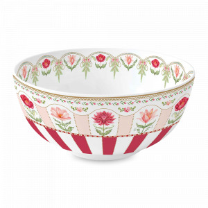 Салатник , 23 см, фарфор, серия Flowery, EASY LIFE (R2S), Италия, Flowery EASY LIFE R2S