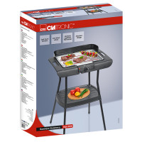 Гриль - барбекю, пластик, нержавеющая сталь, черный, CLATRONIC, Германия_00812390044012574403.jpg