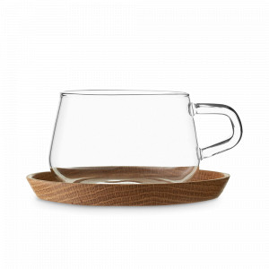 Пара чайная, 250 мл, боросиликатное стекло, бамбук, серия Classic, VIVA Scandinavia, Дания, Чайные пары 250 мл