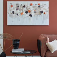 Панно декоративное Fleur, 80 х 140 см, холст, дерево, бежевый, серия Art, BERGENSON BJORN, Великобритания_00819730055445247681.jpg