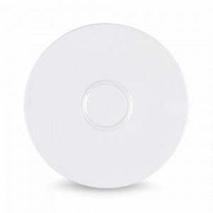 Блюдце THE BLANC, 18 см, фарфор, белый, серия Salam, GUY DEGRENNE, Франция, GUY DEGRENNE (Франция)