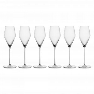 Набор из 6-ти бокалов для шампанского, 242 мл, хрустальное стекло, серия Definition, SPIEGELAU, Германия, SPIEGELAU (Германия)