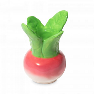 Подсвечник для одной свечи, 9 см, керамика, розовый, серия Radish, DOIY, Испания, Весенняя сервировка