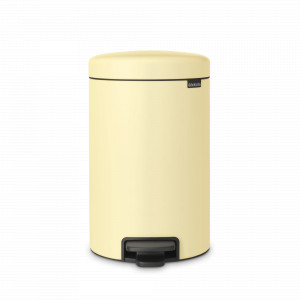 Контейнер для мусора с педалью, 12 л, нержавеющая сталь, желтый, серия newIcon, BRABANTIA, Бельгия, BRABANTIA (Бельгия)