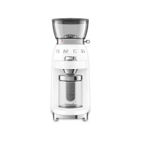 Кофемолка , литой алюминий, нержавеющая сталь, пластик, белый, SMEG, Италия