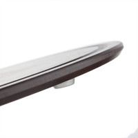 Доска круглая для нарезки и сервировки с желобом, 24 см, мраморный Грейс, композитный материал, серия Fashion, ComposeEat, Россия_00821130040603264606.jpg