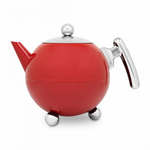 Чайник заварочный Bella Ronde, 1,2 л, нержавеющая сталь с двойными стенками, красный, BREDEMEIJER, Нидерланды, BREDEMEIJER (Нидерланды)