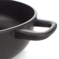 Сотейник с двумя ручками для индукционных плит с антипригарным покрытием, 28 см, литой алюминий с алмазным порошком, черный, серия Diamant Plus, OLYMPIA, Италия_00820690062974371732.jpg