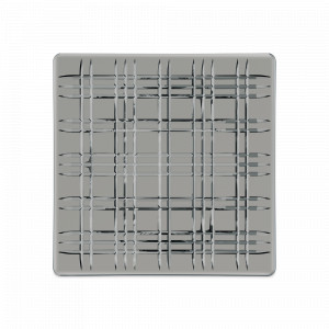 Блюдо квадратное, 28 см, хрустальное стекло, серый, серия Square, NACHTMANN, Германия, NACHTMANN (Германия)