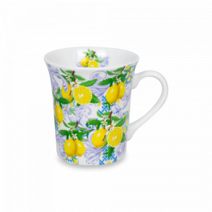 Кружка «Сицилийские фрукты», 410 мл, фарфор, декор, KOENITZ, Германия, Большие кружки
