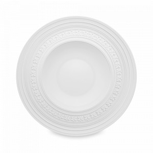Тарелка суповая, 25 см, фарфор, белый, серия Ornament, VISTA ALEGRE, Португалия, Тарелки суповые белые