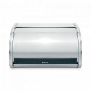 Хлебница , 26,5 х 31,6 х 17,3 см, нержавеющая сталь, хром, серия Roll Top, BRABANTIA, Бельгия, Хлебницы BRABANTIA