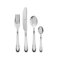 Набор столовых приборов на 6 персон, 24 предмета, серия Diamante, THE LUXURY ART MEPRA, Италия, 