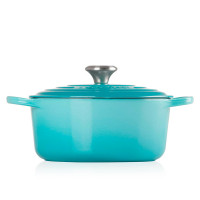 Кастрюля с крышкой , 4,2 л, 24 см, чугун, бирюзовый, серия CARIBBEAN, LE CREUSET, Франция_00803920045576491952.jpg