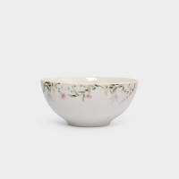 Салатник порционный, 16 см, 700 мл, фарфор, белый, декор, серия Bunny, ANNA LAFARG, Китай_00822230085948601213.jpg