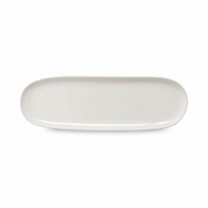 Блюдо сервировочное, 30 х 9.6 см, фарфор, белый, серия Kitchen Spirit, TKANO, Россия, TKANO (Россия)