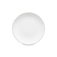 Тарелка закусочная White, 22 см, керамика, белый, серия Pearl, COSTA NOVA, Португалия