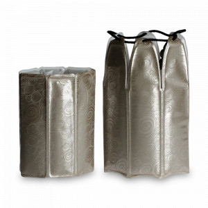 Набор из 2-х приспособлений для охлаждения вин, материал: пластик, цвет: платина, VACU VIN, Нидерланды, VACU VIN (Нидерланды)