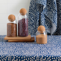 Банка для хранения, 23.7 см, 1 л, боросиликатное стекло, пробка, серия Bolus, LIBERTY JONES, Россия_00814620062492807745.jpg