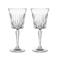 Набор из 2-х бокалов для вина, 230 мл, хрустальное стекло, серия Timeless, RCR, Италия, 