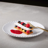 Тарелка закусочная White, 22 см, керамика, белый, серия Pearl, COSTA NOVA, Португалия_00815340058168437966.jpg