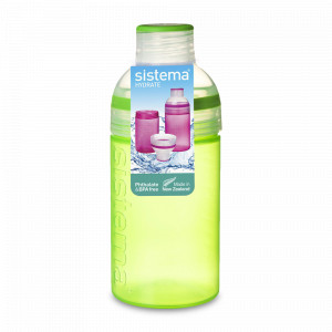 Бутылка для воды Трио, 480 мл, пластик, серия Hydrate, SISTEMA, Новая Зеландия, Бутылки для воды