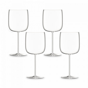 Набор из 4-х бокалов для красного вина, 660 мл, хрусталин, серия Borough, LSA International, Великобритания, LSA International (Великобритания)