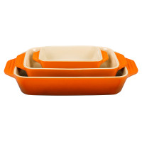 Форма для запекания, 18 х 16 см, керамика, оранжевый, серия Flame, LE CREUSET, Франция_00805500040823845733.jpg