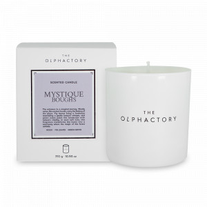 Свеча ароматическая «Mystique Boughs», 60 часов горения, воск, стекло, серия The Olphactory, AMBIENTAIR, Испания, Ароматы для дома