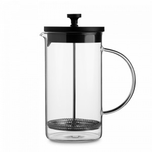 Френч - пресс , 1 л, стекло, сталь, прозрачный, серия Arabica, ANNA LAFARG, Китай, Кофейники с прессом