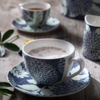 Пара чайная Impression, 270 мл, фарфор, синий, WALMER, Великобритания_00812230042861977738.jpg