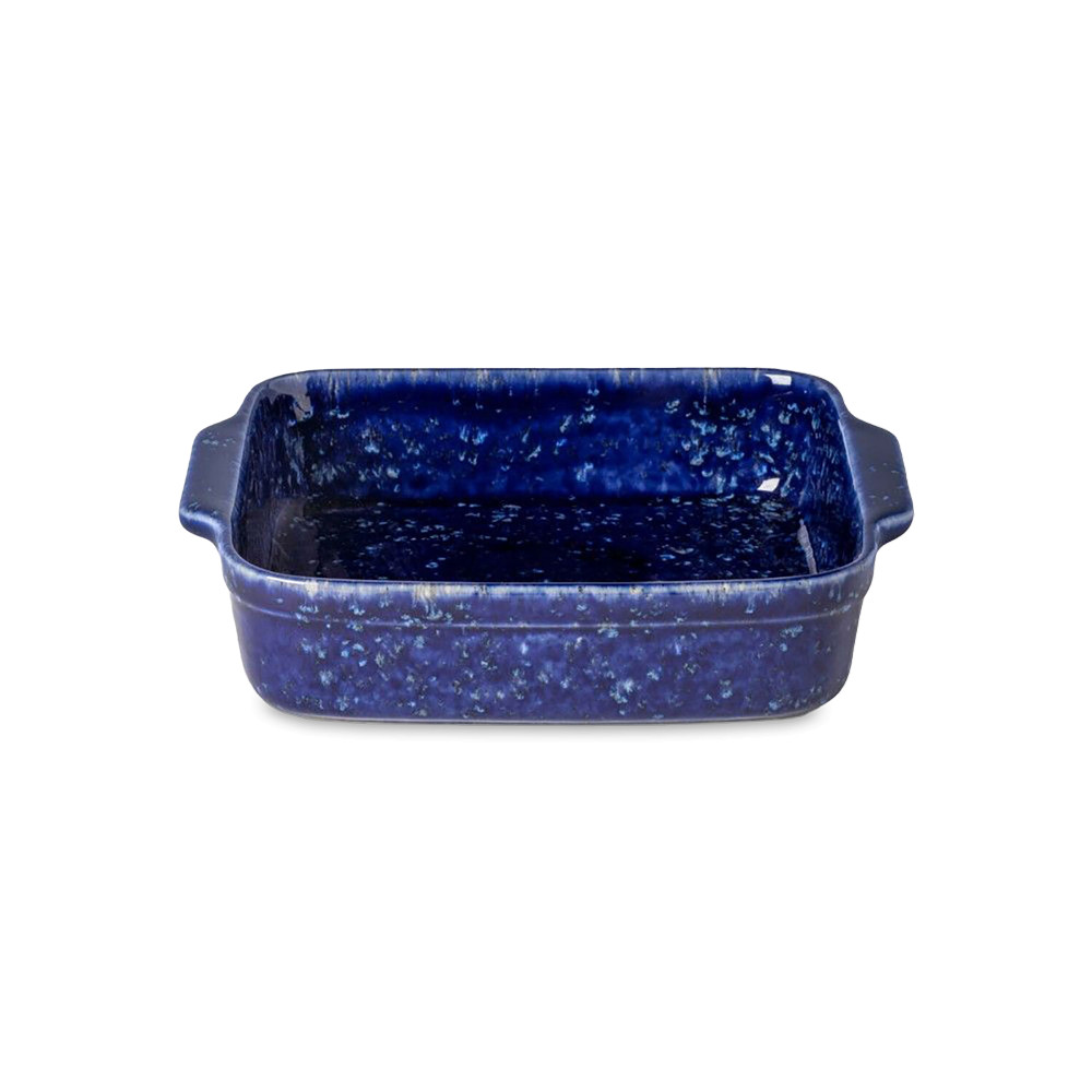 Блюдо для запекания квадратное Blue, 20 см, керамика, синий, серия Abbey, COSTA NOVA, Португалия