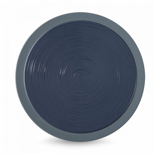 Тарелка подстановочная BLEU DE ROCHE, 29 см, керамика, синий, серия Bahia, GUY DEGRENNE, Франция, Тарелки подстановочные