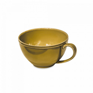 Чашка , 15 х 8.8 см, 730 мл, керамика, золотой, серия Friso, COSTA NOVA, Португалия, Чашки для чая