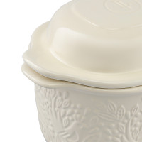 Форма для выпечки ржаного хлеба Fantail Bird, 2.3 л, 33 х 16 см, керамика, бежевый, серия Birds of Paradise, LIBERTY JONES, Россия_00817550039236728811.jpg