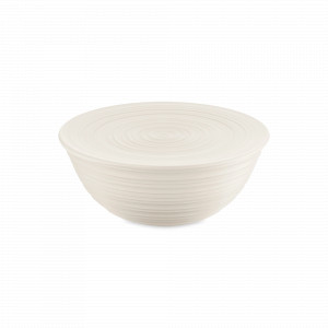 Миска с крышкой, 18 см, биопластик, молочный, серия Tierra, GUZZINI, Италия, GUZZINI (Италия)