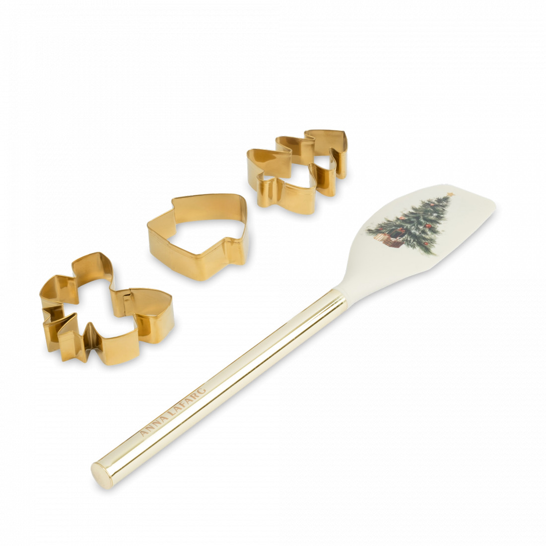 Набор для выпечки, 4 предмета, силикон/дерево/сталь, серия Townlet, ANNA LAFARG, Китай