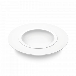Тарелка для пасты Pierre De Lune, 26 см, керамика, белый, серия Bahia, GUY DEGRENNE, Франция, Bahia GUY DEGRENNE