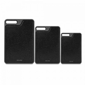 Набор из 3-х разделочных досок, пластик, черный, серия Graphite, ANNA LAFARG, Китай, Разделочные доски