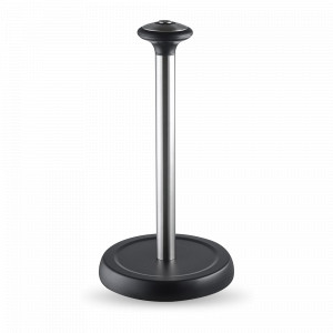 Держатель для бумажных полотенец Mio, 19,5 х 35,5 см, сталь, пластик, черный, SMART SOLUTIONS, Россия, Держатели для бумажных полотенец