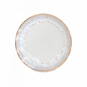 Тарелка закусочная White Gold, 21.5 см, керамика, бежевый, серия Taormina, COSTA NOVA, Португалия, Тарелки десертные