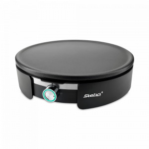 Блинница с антипригарным покрытием, 35 см, алюминий, пластик, черный, STEBA, Германия, Блинницы