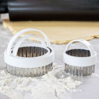 Набор из 3-х рифленых формочек для выпечки, нержавеющая сталь, пластик, KITCHEN CRAFT, Великобритания_00818450050159427050.jpg