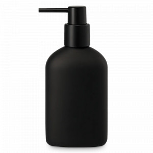Диспенсер для жидкого мыла Slim, 280 мл, полирезин, пластик, черный, серия Bath, BERGENSON BJORN, Великобритания, Диспенсеры и мыльницы