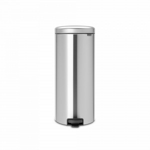 Контейнер для мусора с педалью, 30 л, нержавеющая сталь, стальной, серия newIcon, BRABANTIA, Бельгия, Скидка до -20% на мусорные ведра Brabantia